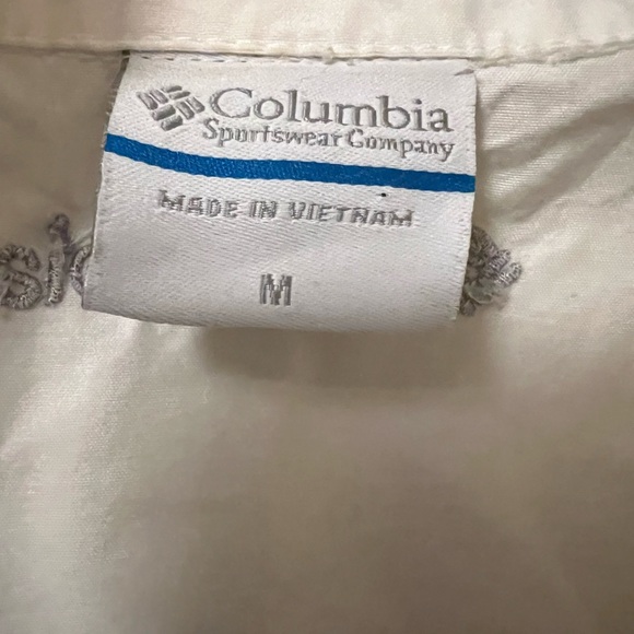 Columbia Sportswear White vest size Med. - Picture 2 of 5